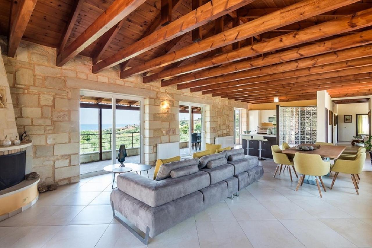 Villa Chara Chania Agia Marina 外观 照片