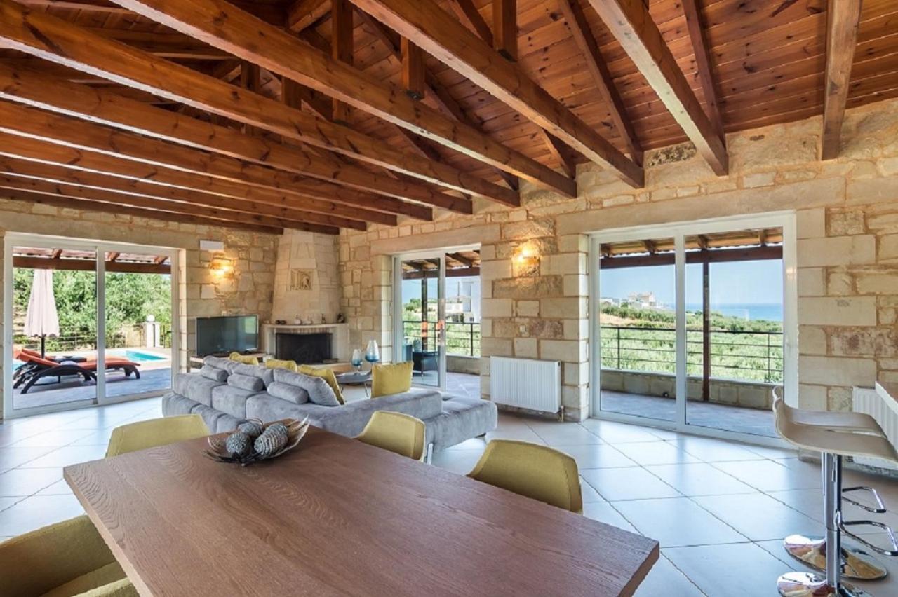 Villa Chara Chania Agia Marina 外观 照片