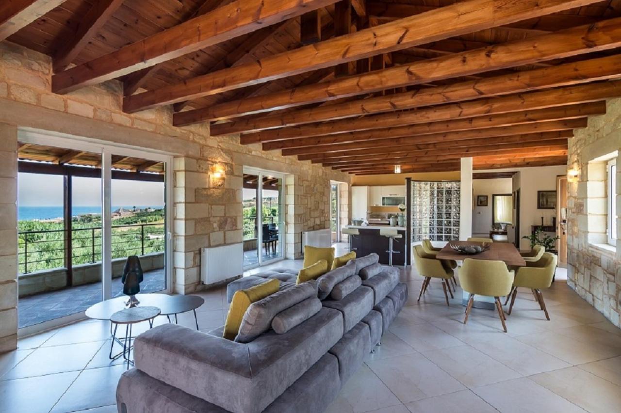 Villa Chara Chania Agia Marina 外观 照片